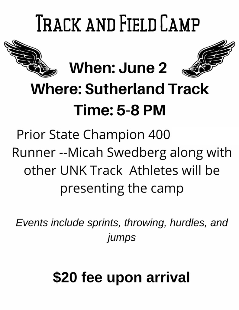 track camp flyer
