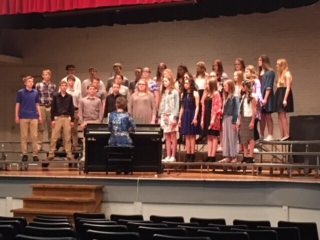 7th & 8th grade choir