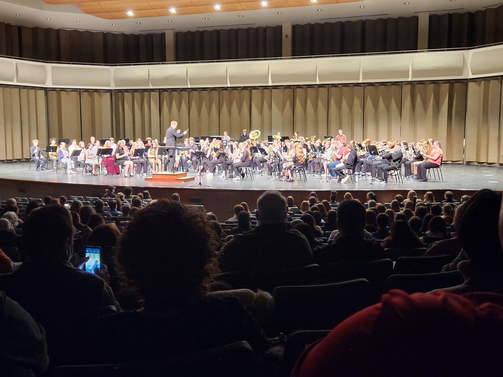 Symphonic Band concert under the direction of Dr. Andrew Feyes