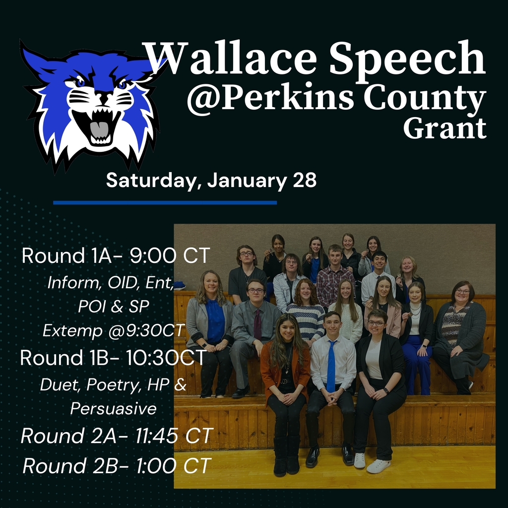 Speech Meet at Perkins County on 1/28