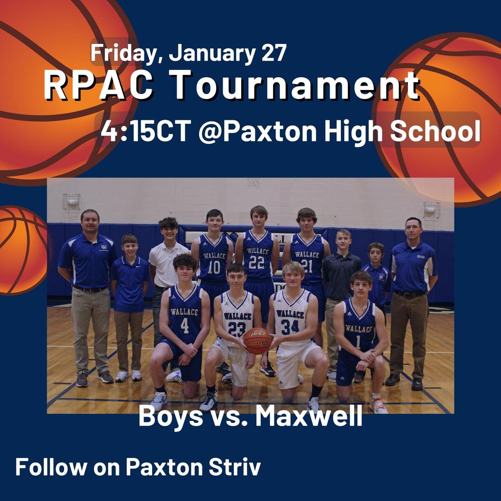 RPAC boys against Maxwell 1/27