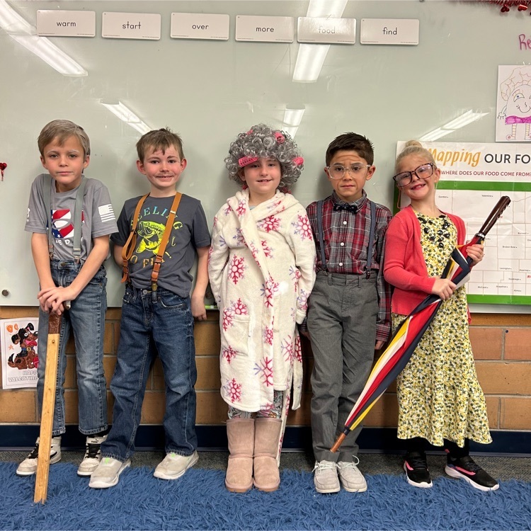 100th day of school.  